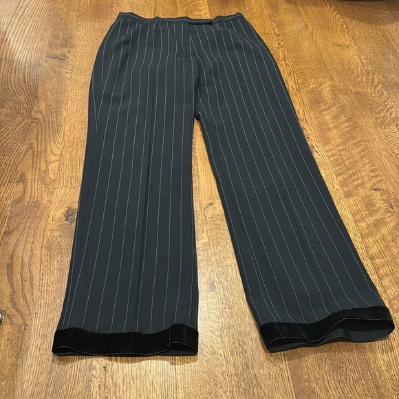 Kasper Women’s Blazer and Trouser Set Black and White Size 10P - Picture 7 of 9